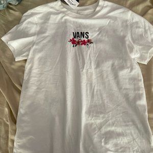 NWT white vans shirt